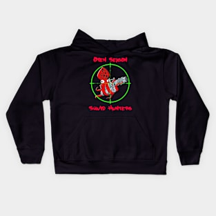 Open Season On All Squid Kids Hoodie